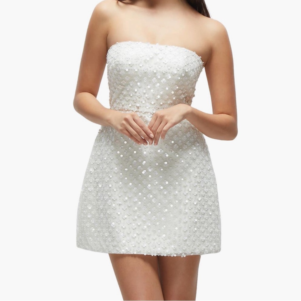Nordstrom Dessy Collection Strapless Dress